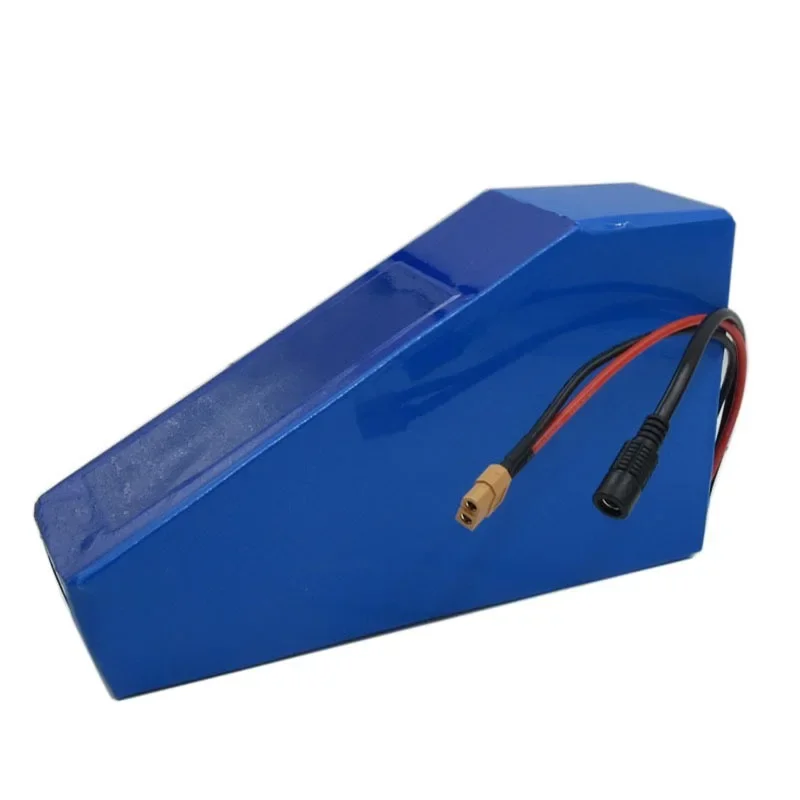 Super Power 52v 72v Triangle Battery Electric Motorcycle Lithium Battery With Usb Charging Port Battery For Bike