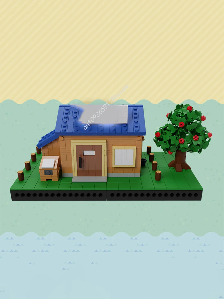783 Uds MOC Nook's Cranny Modular nan inspirador DIY arquitectura creativa Kit de construcción para fanáticos exentos regalo de Navidad
