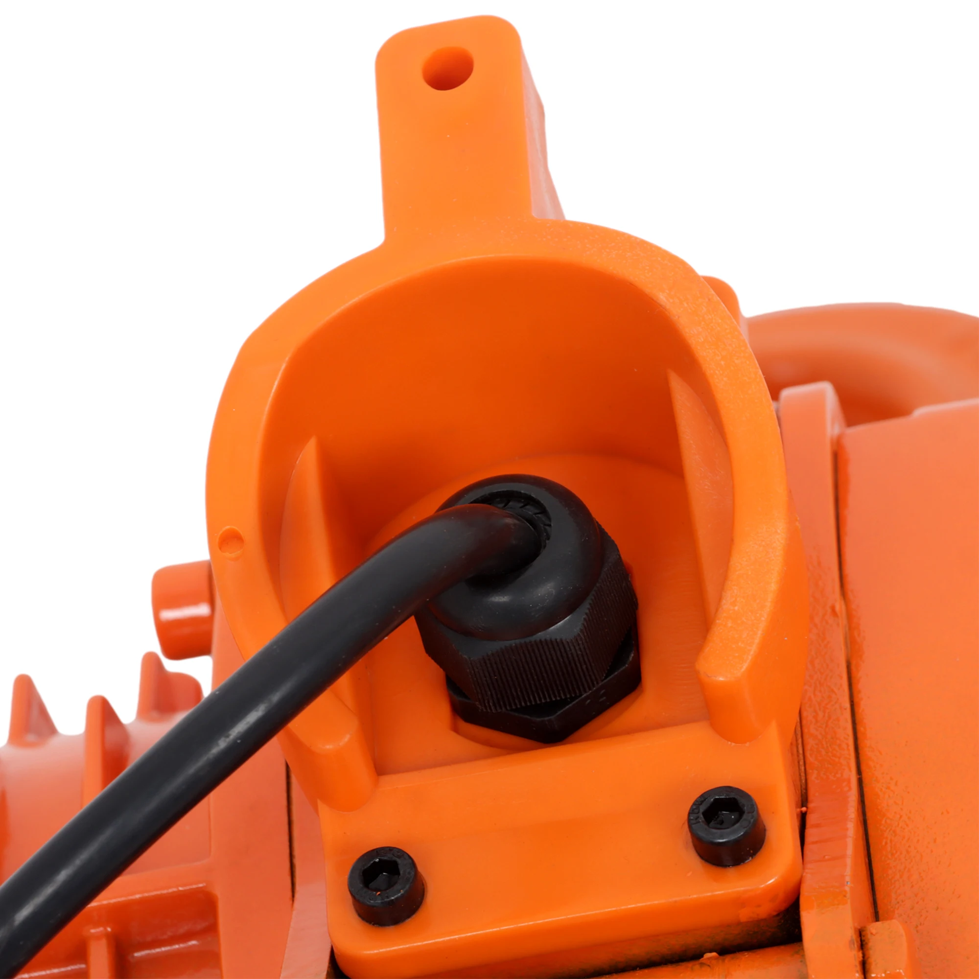 Kerekan Rantai Listrik 2200Lbs, Remote Control Berkabel 1,5M/5Ft, Tinggi 3M/10Ft, Kecepatan (3,9M), Kerekan Rantai Listrik 110V