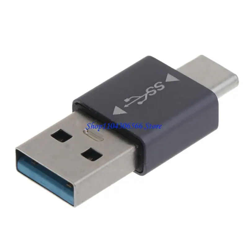 02DD Type-C Male to USB3.0 Male Adapter Fit for Phones Computers Notebook Computers