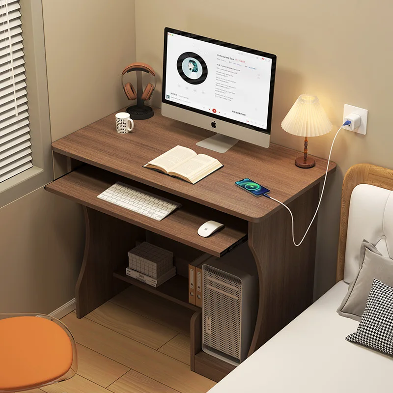 ez-student study computer table wooden laptop small brown computer table simple modern escrivaninha