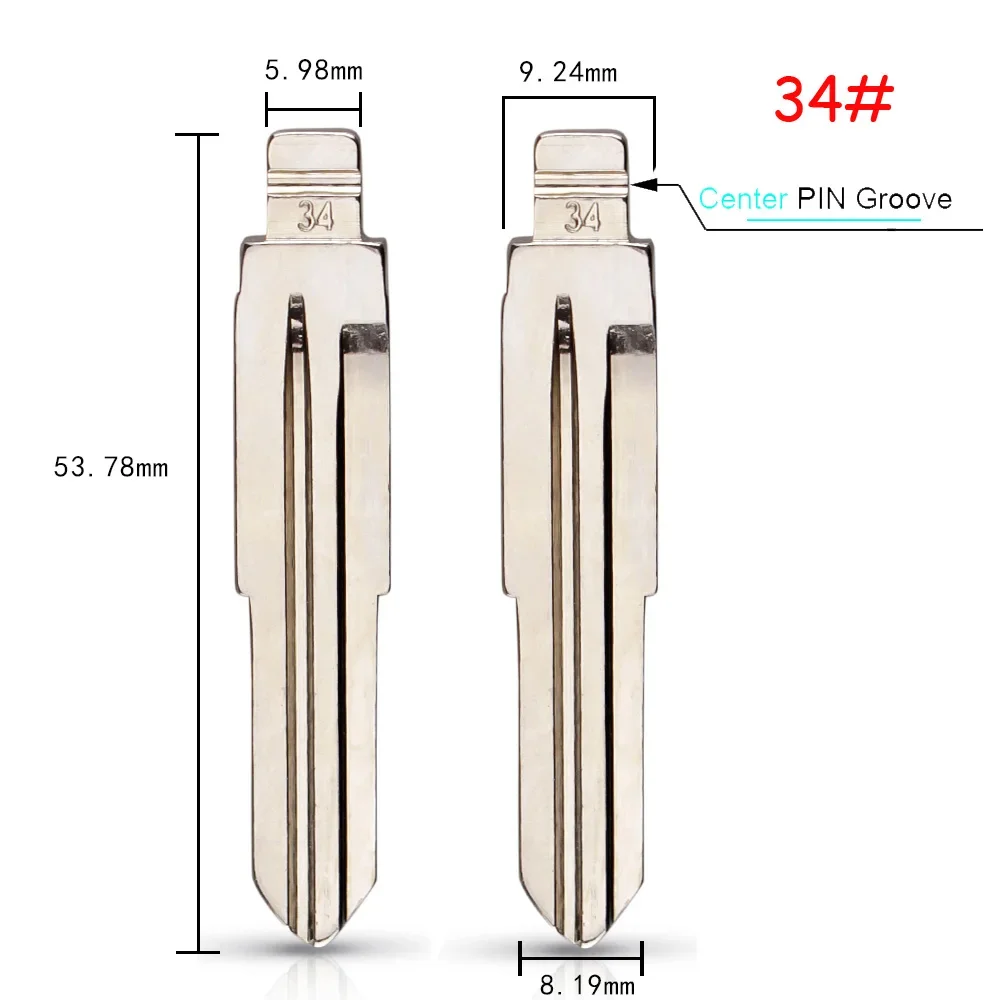 KEYYOU 08 #15 #28 #29 #36 #50 #97 #33 #34 # pilot zdalnego scyzoryk nóż puste dla Hyundai Tucson akcent Getz Matri Sonata Santa fe Kia KD