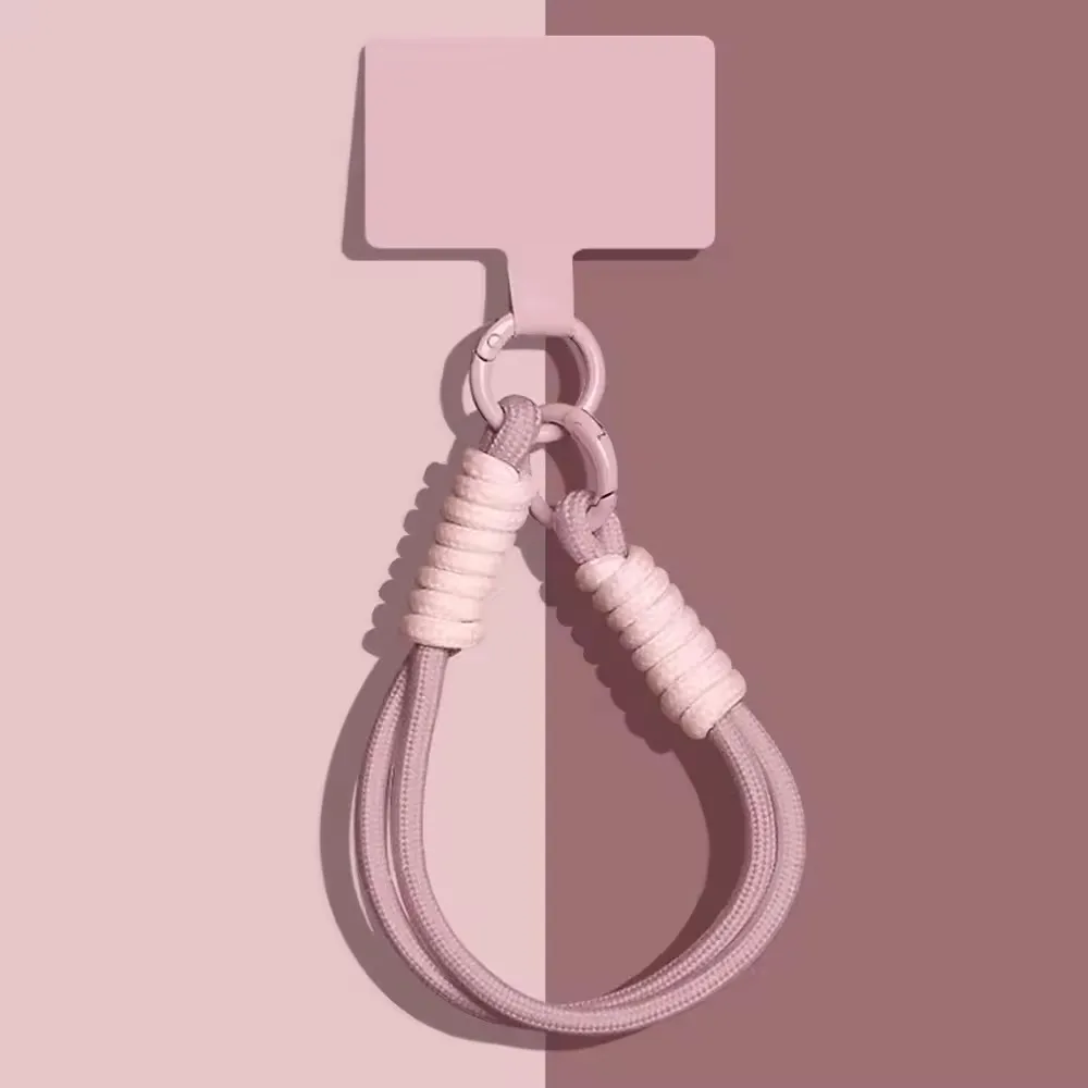 Solid Color Mobile Phone Anti Loss Bracelet Lanyard