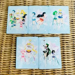 5Pcs/set Self Made Sailor Moon Eternal Pretty Guardian Aino Minako Anime Game Characters Classic Series Collection Card Gift Toy