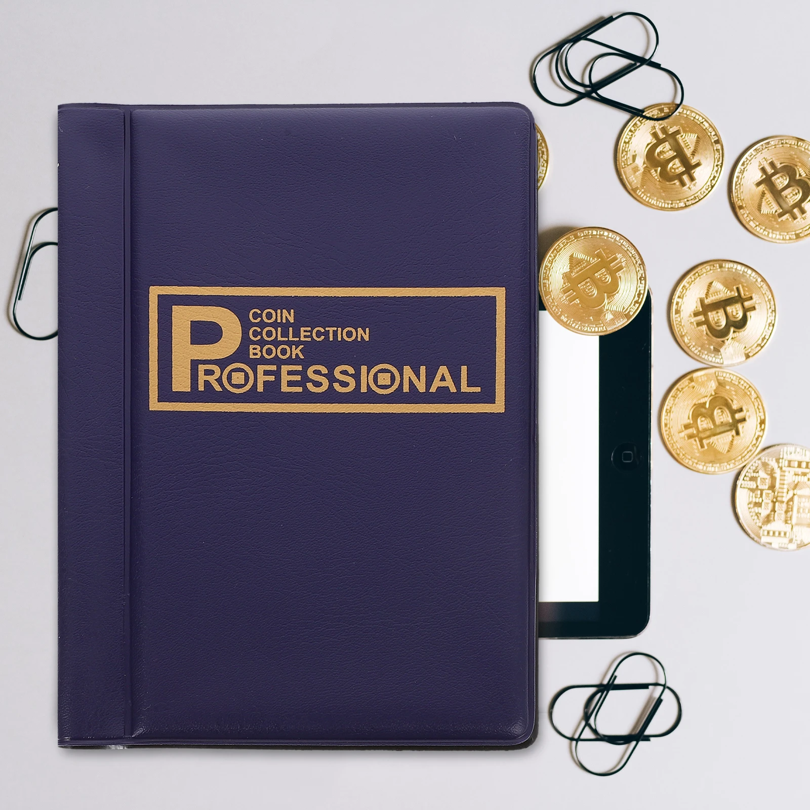 

Portable Book For Commemorative Coins Collection Album Dustproof Storage Holder Transparent Design Organizer For Collectors