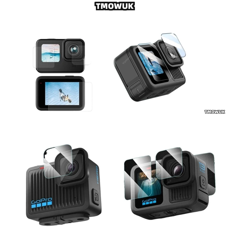 

For GoPro Hero 13 Durable 9H Tempered Glass Lens Guard