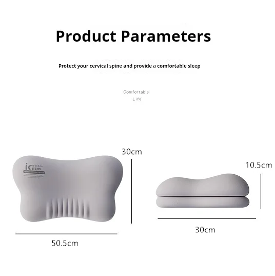 

Ergonomic Memory Foam Pillow for All Sleep Positions, Multi-Zone Support, Zero Pressure, Deep Sleep, Neck Pain Relief