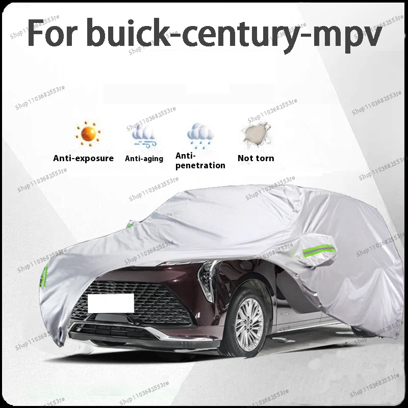 

Чехол для автомобиля Buick Century Fit — водонепроницаемый, пылезащитный, солнцезащитный козырек (УФ), снегозащитный | Серебряное полное покрытие с защитой в течение всего дня