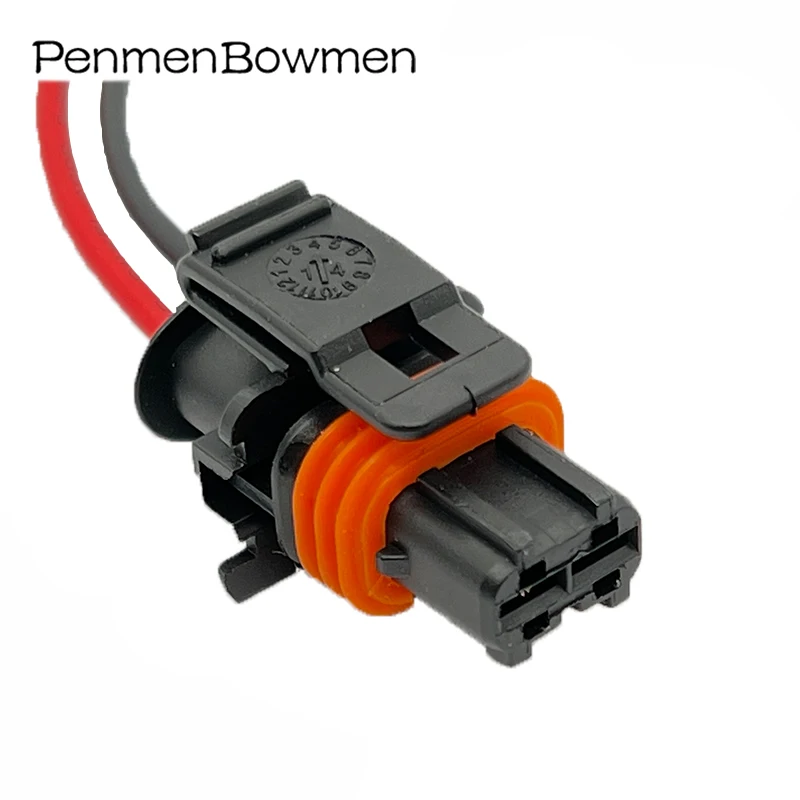 2 Pin 1928404072 Automotive Common Rail Diesel Injector Plug Connector Wiring Harness Socket For Bosch 1928403137