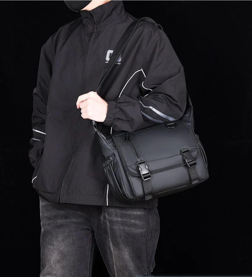 Vintage Satchels Men Shoulder Bags High Quality Waterproof Man Messenger Hobos Bag Large Capaity Men's Handbag Shoulder bags Sac