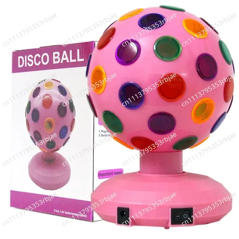 Magic Ball Light LED Disco Night Light Colorful Disco 360 degree Rotating Atmosphere Stage Lighting Bar Bounce Di