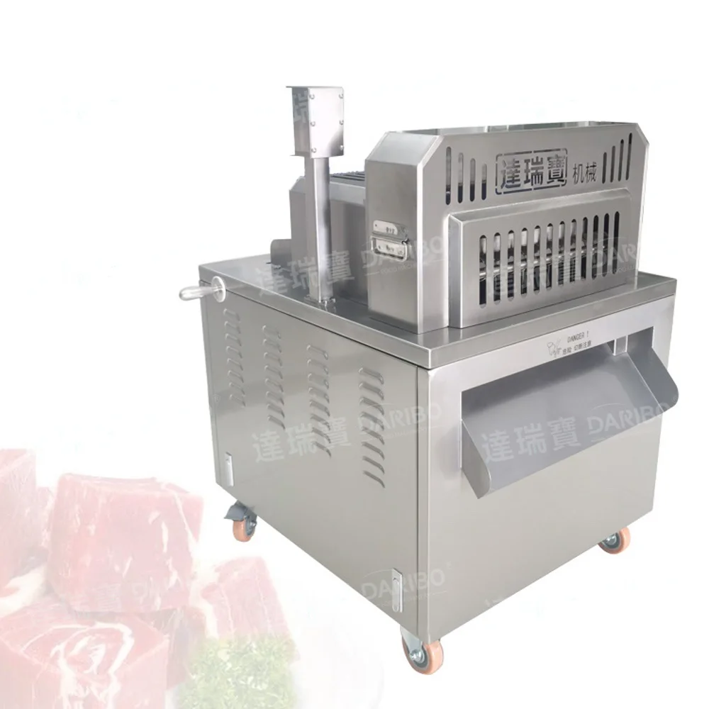 Food Equipment Meat Processing Machinery Cube Cutter for Pork Chicken Dicer