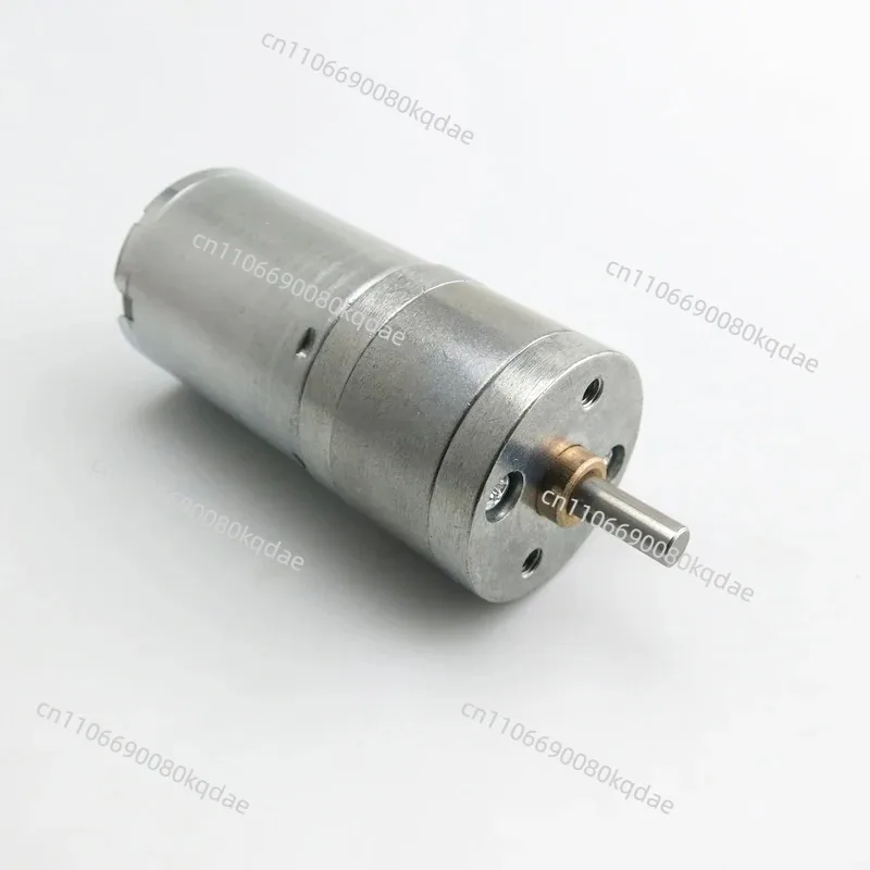 25‑Type DC Geared Motor Unit,D‑Axis 370 Gear Reduction Motor,Four‑Wheel‑Drive Robot Model Hardware Component