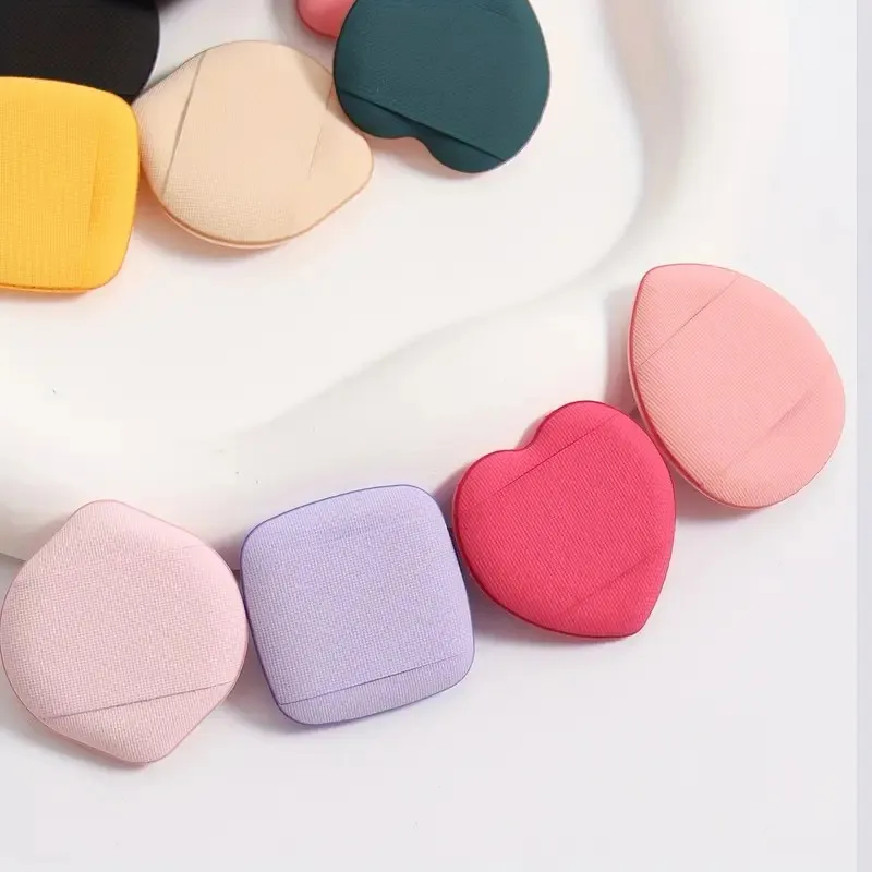 5/10/20/50 قطعة من إسفنجات مكياج الأصابع خالية من اللاتكس - نفث مزج متعدد الطبقات لكريم الأساس/كريم BB/كونسيلر |   الاستخدام الرطب والجاف