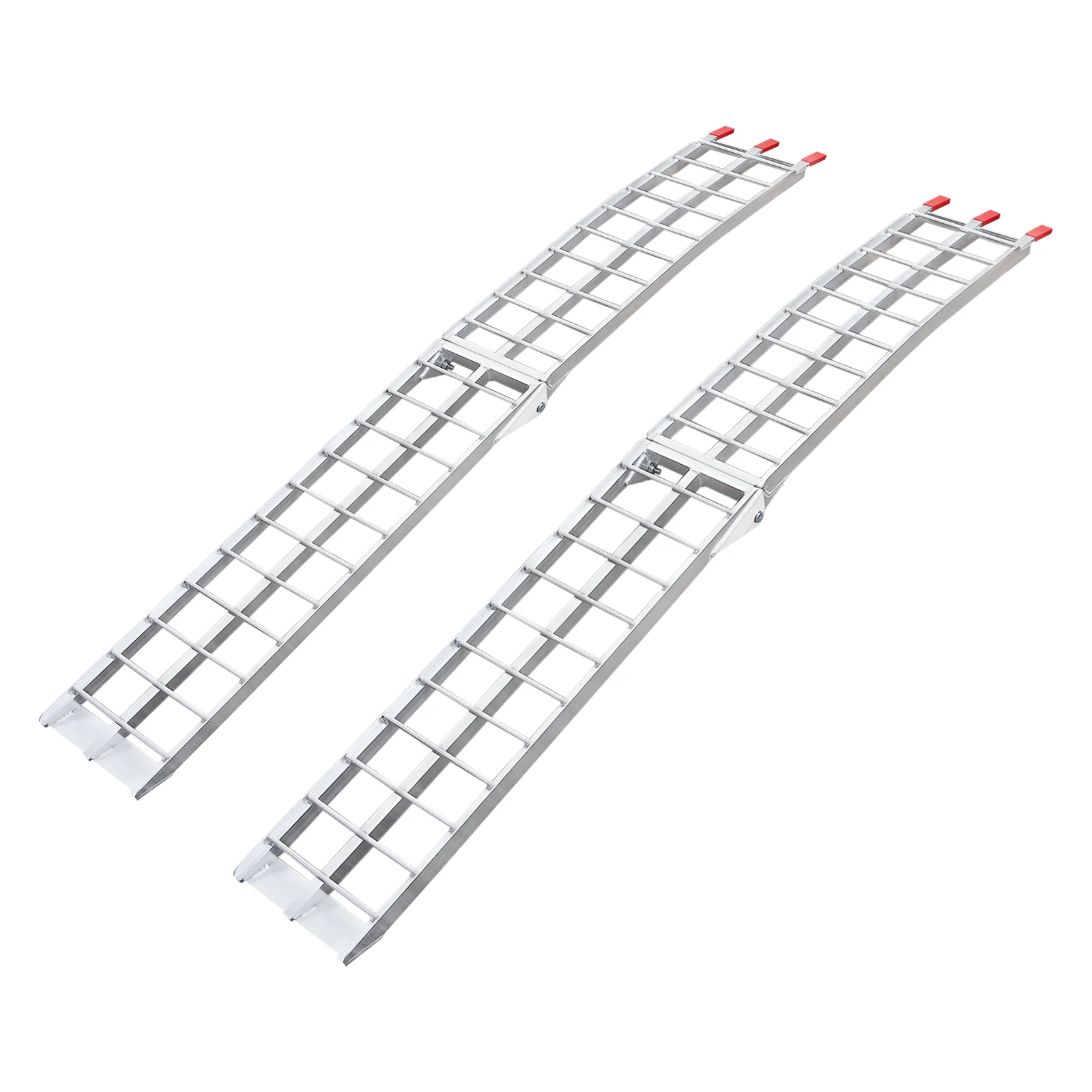 Laadwagenhellingen, zware motorfietshellingen, opvouwbare opritten voor het vervoeren van motorfietsen, crossmotoren, mini 4-wielers, aanhanger