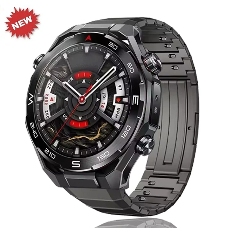 22mm Quick Release Stainless Steel Strap Fit for Huawei Watch Ultimate 2 Accessory Fit for Huawei Watch GT6/GT5/GT6-GT5Pro 46mm