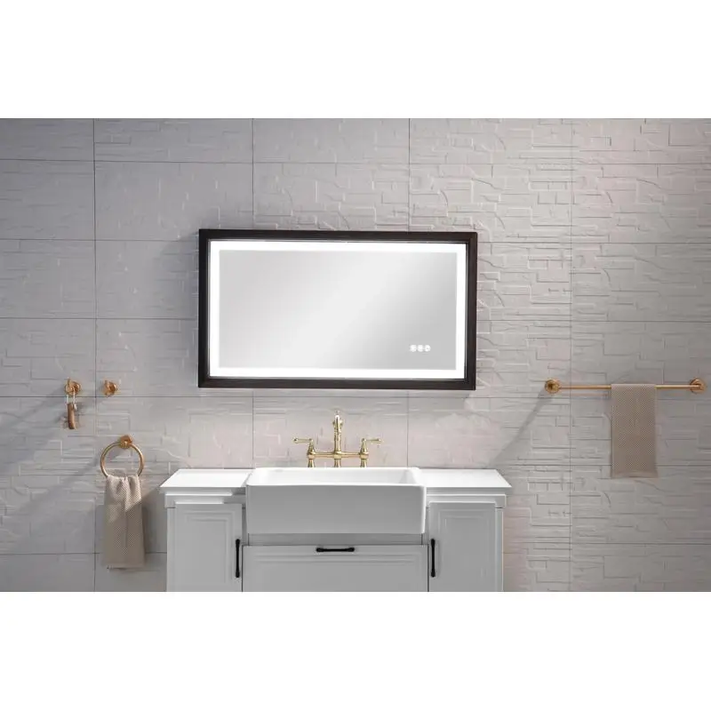 

Multi-Functional LED Bathroom Mirror with Smart Touch Control