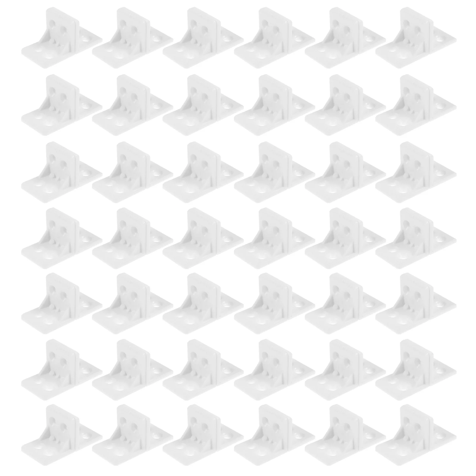 

100pcs Right Angle Corner Bracket Sturdy Furniture Repair Plate Joining Brace For Tables Chairs Cabinets