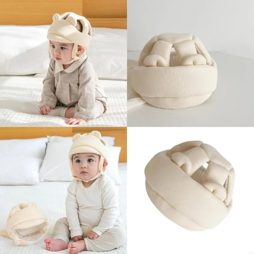 

A5YC Infant Headguard Baby Safety Helmets Hat Breathable Head Protector for Running Walking Infant Head Cushion Headguard