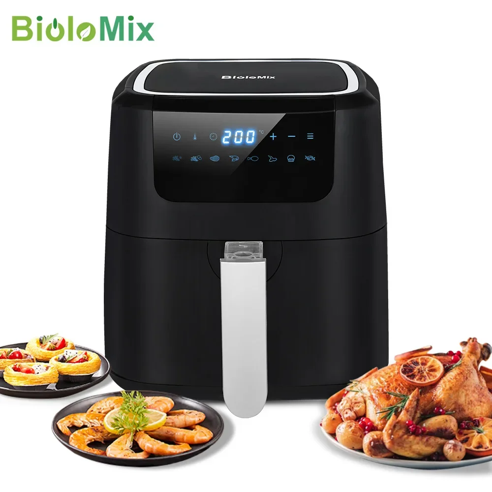 European and British 5L large capacity air fryer Smart touch air oven Air fryer