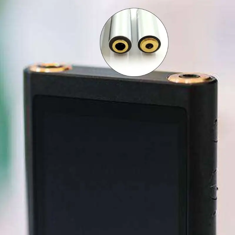 ชายที่สมดุลขนาด 2.5 มม. ถึงสายเคเบิลอะแดปเตอร์เสียงชายที่สมดุลขนาด 3.5 มม. 4.4 ชายกับชาย