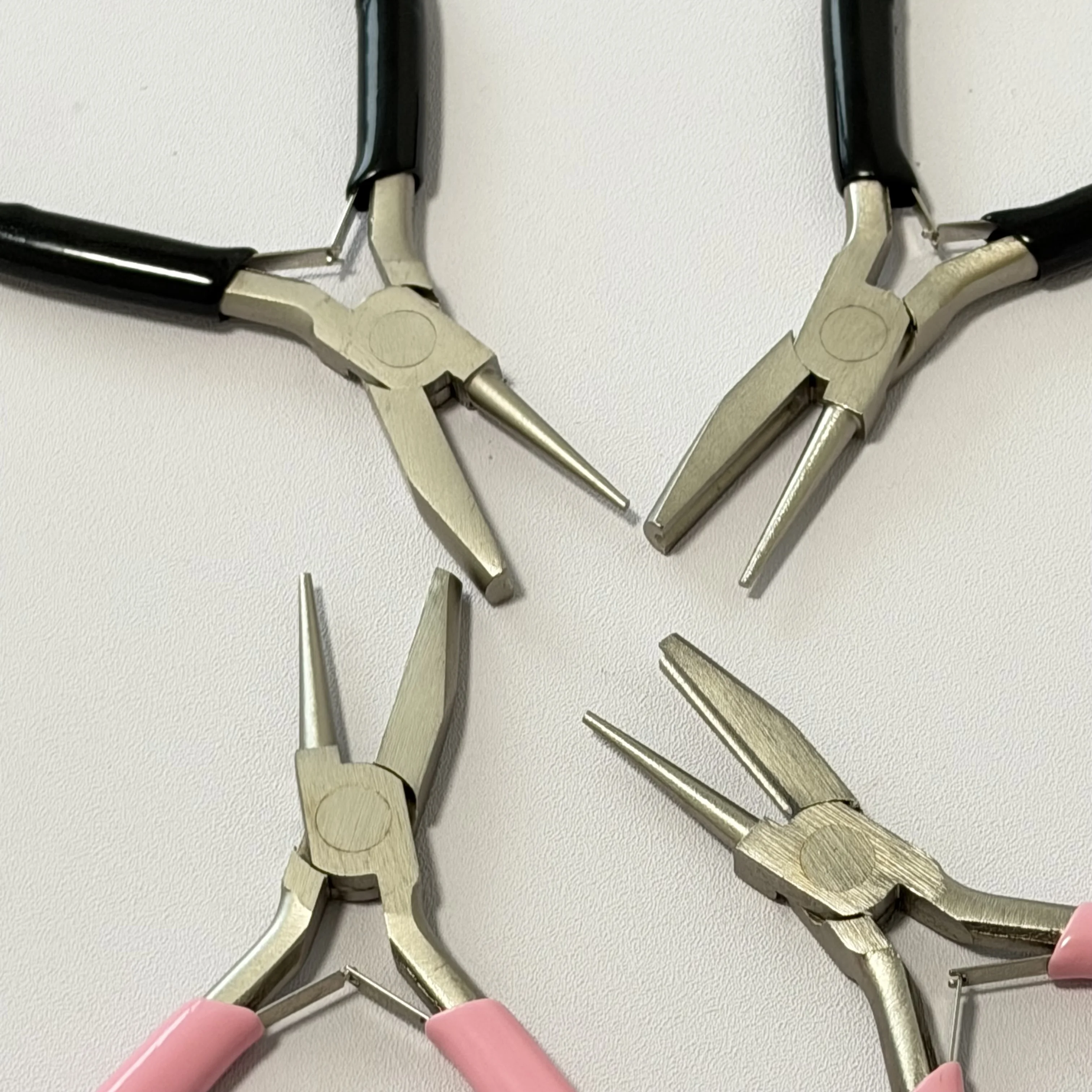 Professional Round Concave Pliers for Jewelry Making Mini Precision Wire Loop Ideal DIY Manual Tools Jewelry Making Supplies