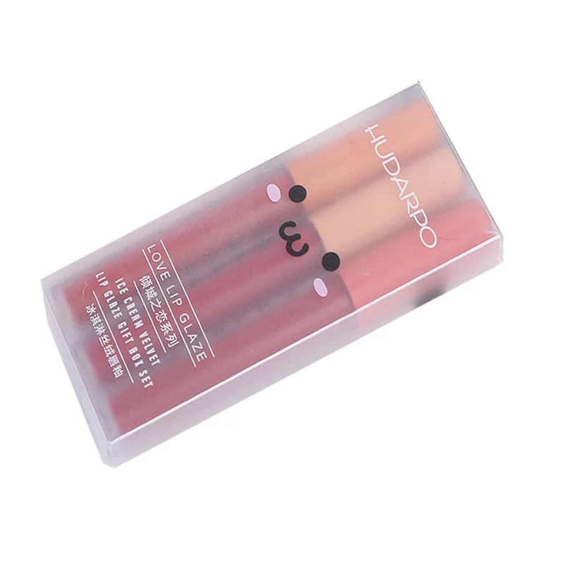 6 Colors Velvet Matte Lipsticks Lip Glaze Waterproof Long Lasting Sexy Red Lip Stick Non-Stick Cup Makeup Lip Tint Set Cosmetic