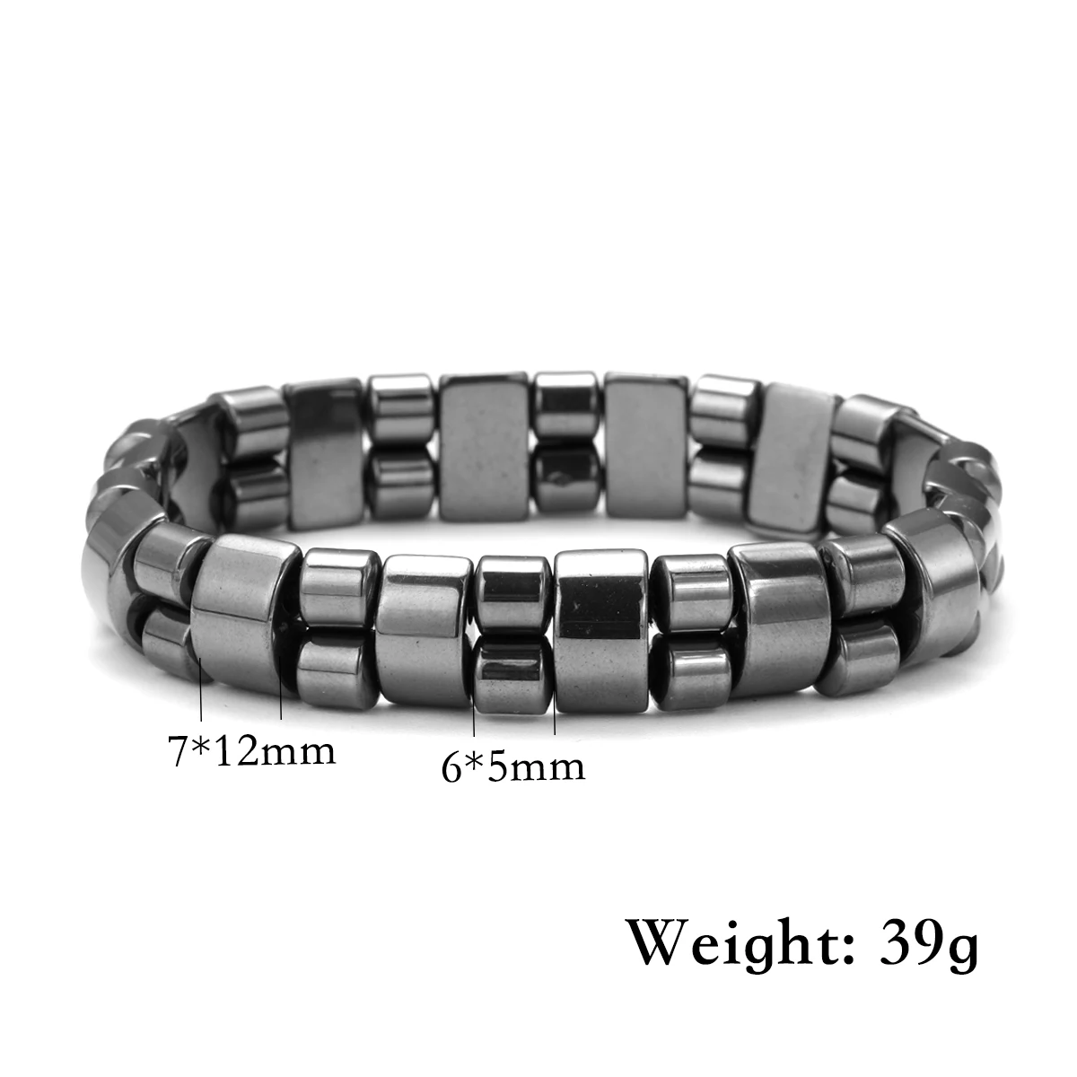 Couples Hematite Bracelets for Weight Loss