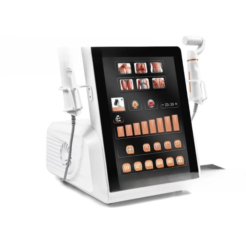 

Multifunctional double handle RF + EMS + plasma acne and light lines skin rejuvenation non-invasive introduction