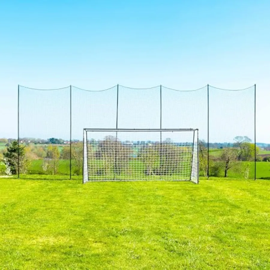 

Stop That Ball Backstop Net Systems Мультиспортивные стопорные сетчатые стойки для мячей Выдвижные отдельно стоящие опции с розетками [7 размеров]