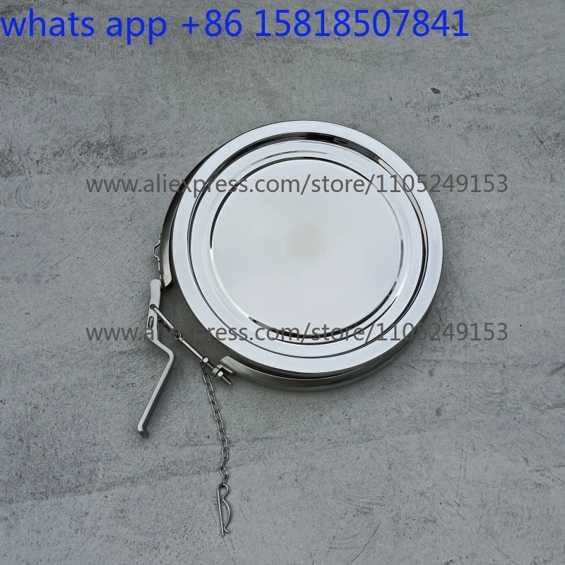 

Clamp Manhole 304/316 Stainless Steel Quick Open Powder Manhole Cover Lifting Flat Bottom Atmospheric Pressure Clamp