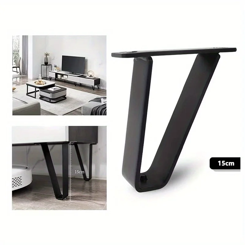 Copper Conical Furniture Legs Versatile Metal Legs for Kitchen Hotel Outdoor Bedroom Apartment Home Office Bathroom