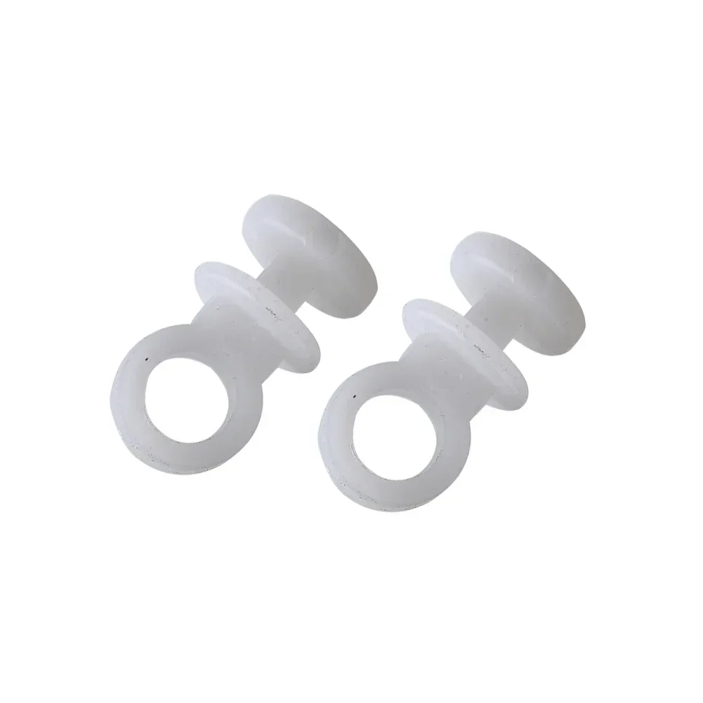 50PCS Plastic Curtain Track Hooks Runner Fit For Camper Van Motorhome Caravan Boat White Interior Car Accessories view 6