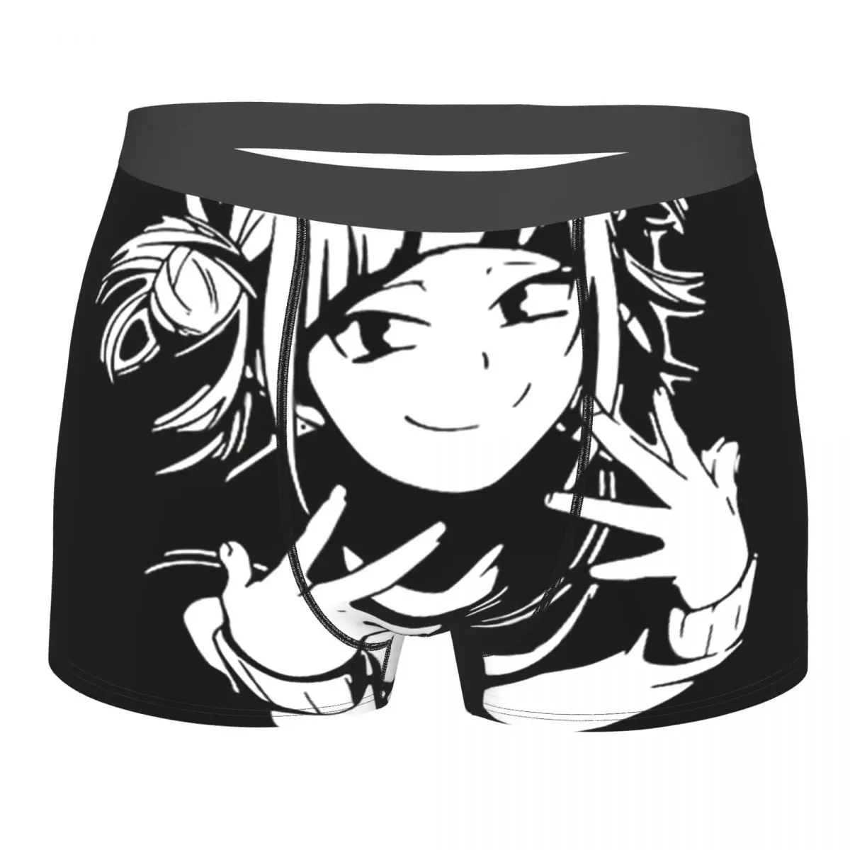 

Himiko Toga Fan Art My Hero Academia Underpants Breathbale Panties Male Underwear Print Shorts Boxer Briefs