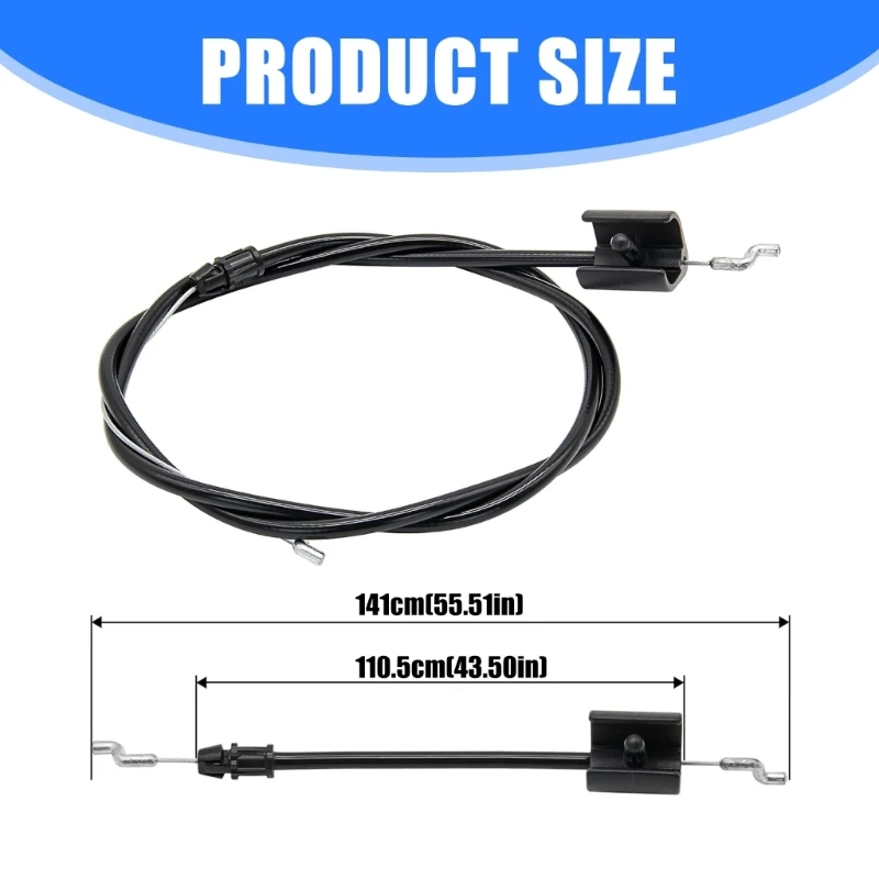 7101395YP Bügelkabel, Mäher-Steuerkabel, Ersatz für Universal-Rasenmäher