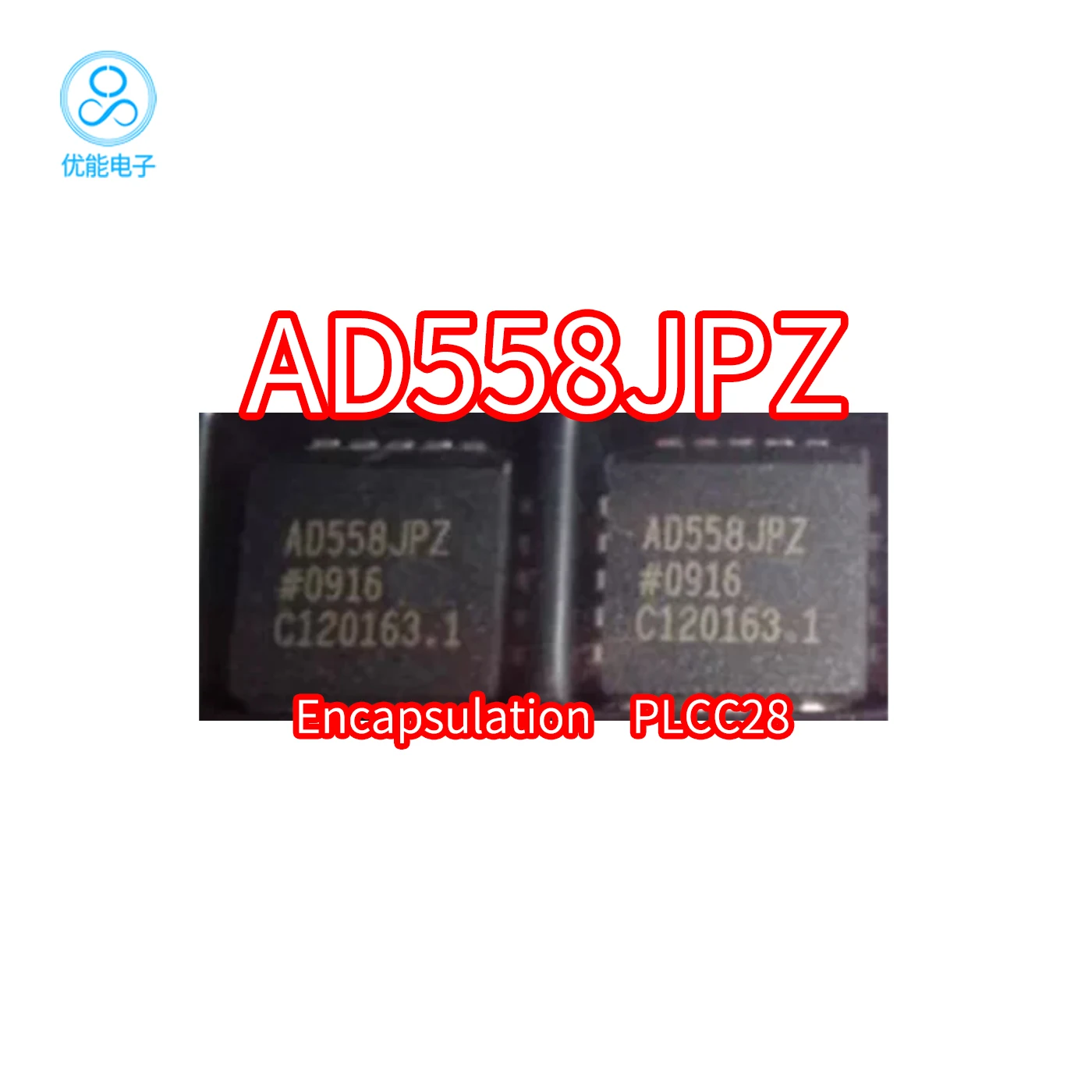 AD558JPZ AD558JP AD558 SMD PLCC28 Package DAC Chip