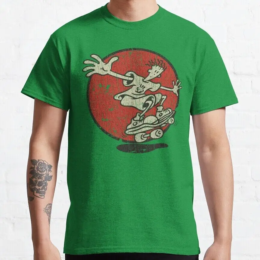 Fido Dido Keep Skating 1985 Classic  Unisex summer T-shirt Cotton fashion couple clothes