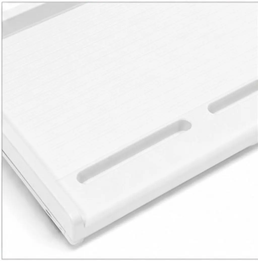 Keyboard Tray Drawer Type Plastic Small White Gray Under Desk Slide Out Office Storage Organizer Space Saver White Keyboard Tray