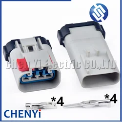 4 Pin male or female Automotive waterproof connector Fuel pump Wire harness plug 54200410 54200414 For Jeep Cummins