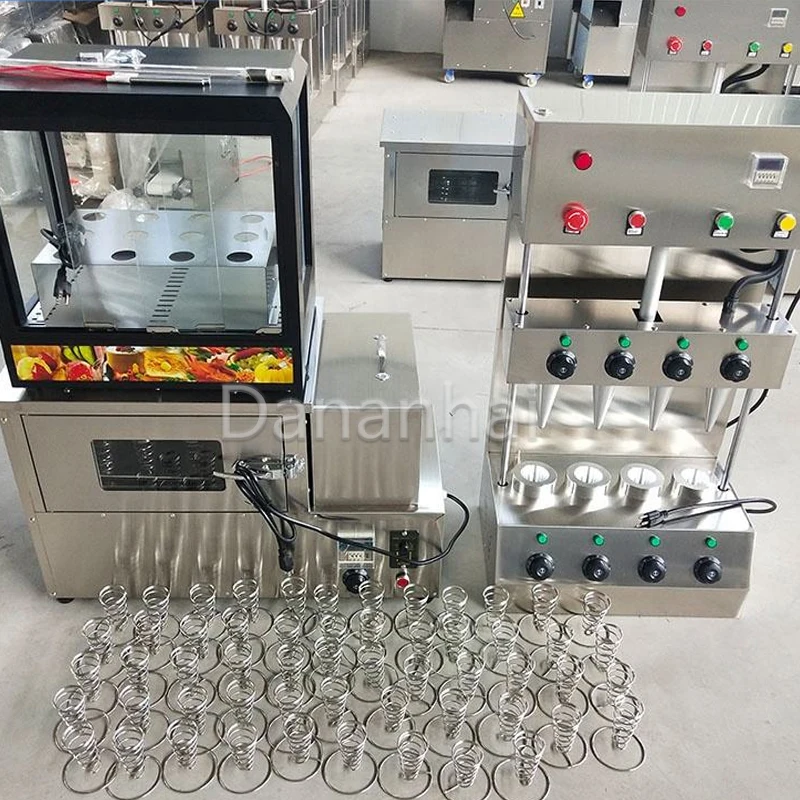 

Полностью автоматическая машина для изготовления конусов для пиццы, духовка для яиц, 110 В, 220 В, для домашнего использования на кухне