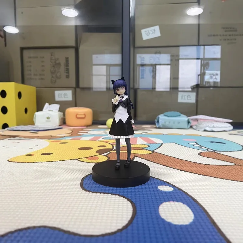 

Потрясающая фигурка аниме-девушки в стоячей позе, коллекционная модель из ПВХ для декора рабочего стола, оптом для любителей аниме