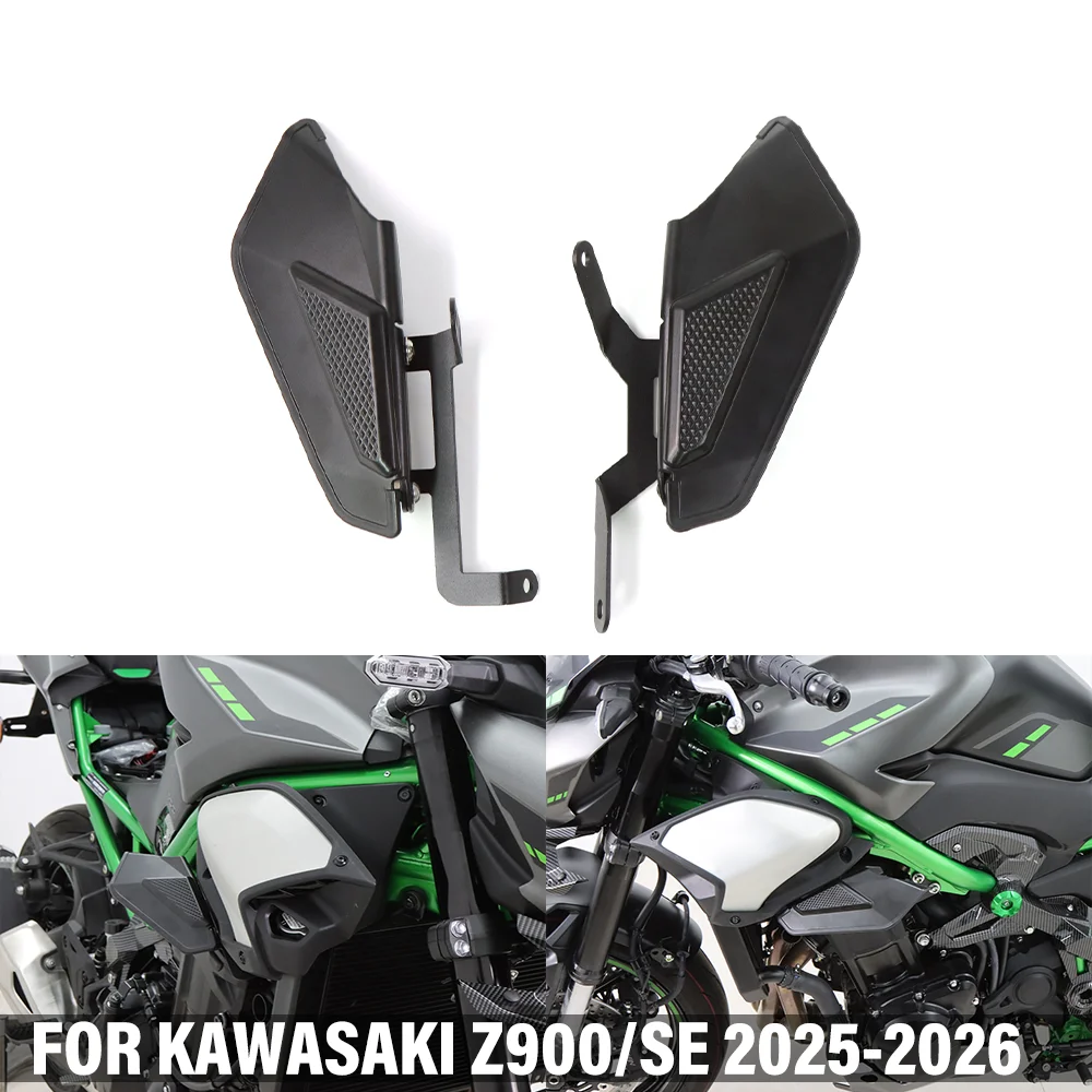 

Motorcycle Side Fixed Winglet Downforce Aerodynamic Naked Spoilers Wing Winglet Fit FOR KAWASAKI Z 900 Z900 SE Z900SE 2025 2026