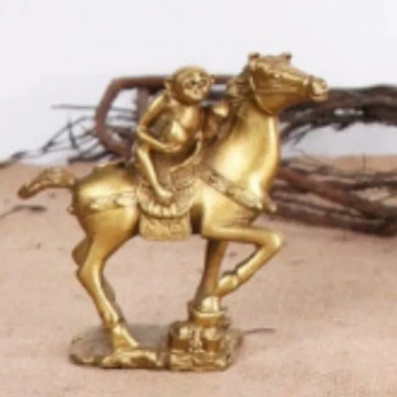 Statue, Craft Ornament For Home Decor, Bronze Figurine, Monkey Of Instant Success, Instantly Appointed To A
