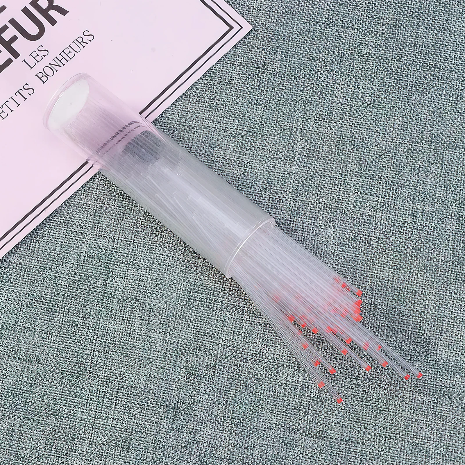 

2Set Borosilicate Glass Capillary Tubes Treated Anti-Clotting Micro Hematocrit Tube for Clinic Hospital Multi-Use