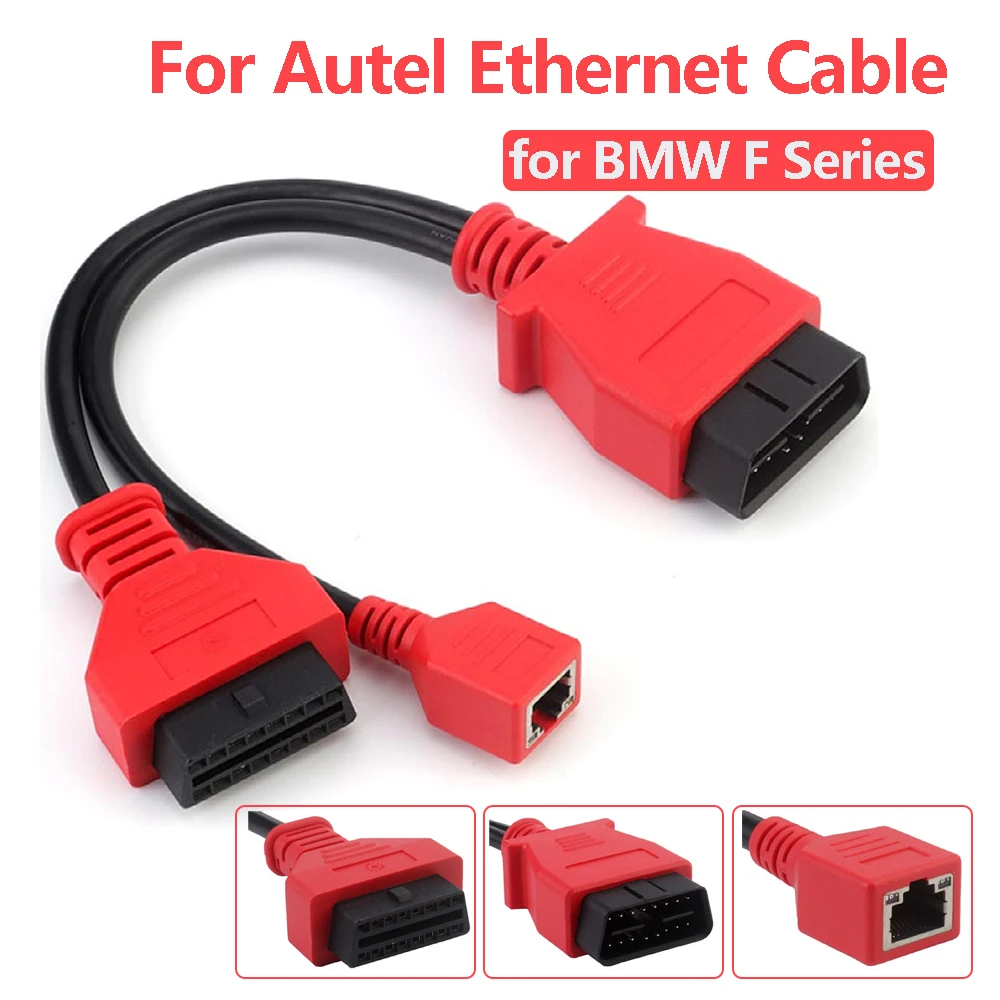 

Кабель OBD2 для кабеля Ethernet Autel для кабеля программирования серии F, работающий с Autel MS908 PRO/MS908S PRO/MaxiSys Elite/IM608