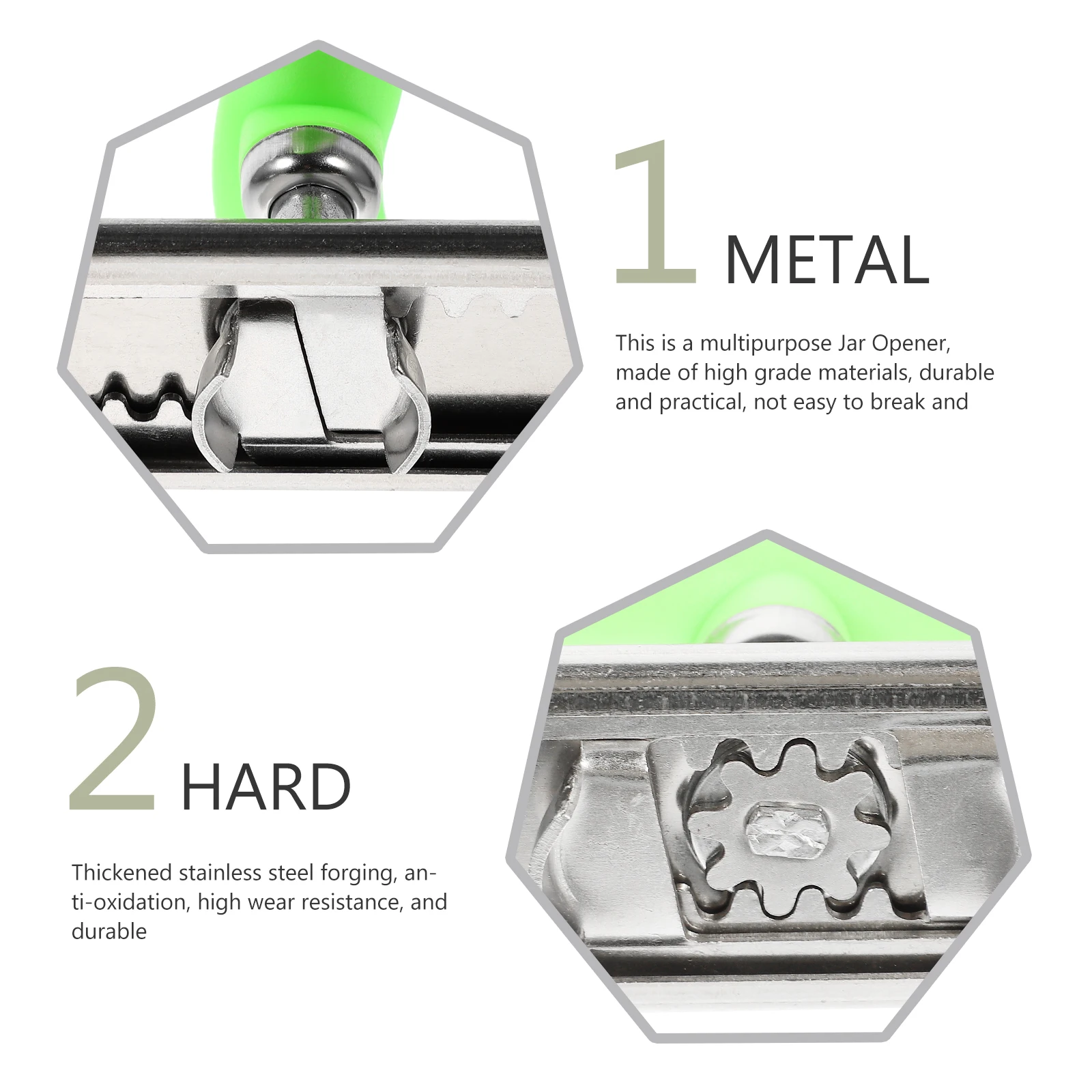 

2pcs For Weak Hands Multifunctional Bottle Portable Kitchen Essentials Compact Stainless Steel Can Household Lid Wear-Resistant