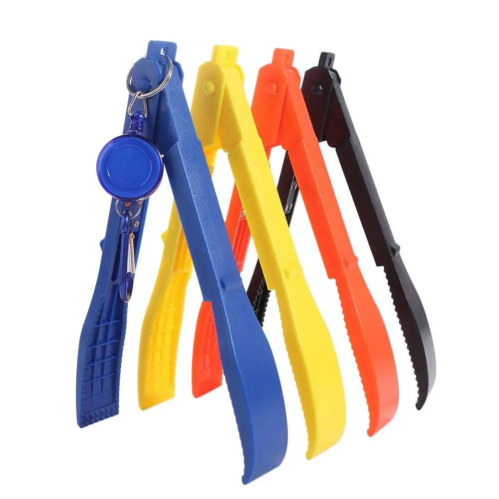 Lock Gear Belt Clip Key Chain Holder Portable Fishing Supplies Switch Lock Gear Pince Fishing Tongs Fishing Pliers Gripper