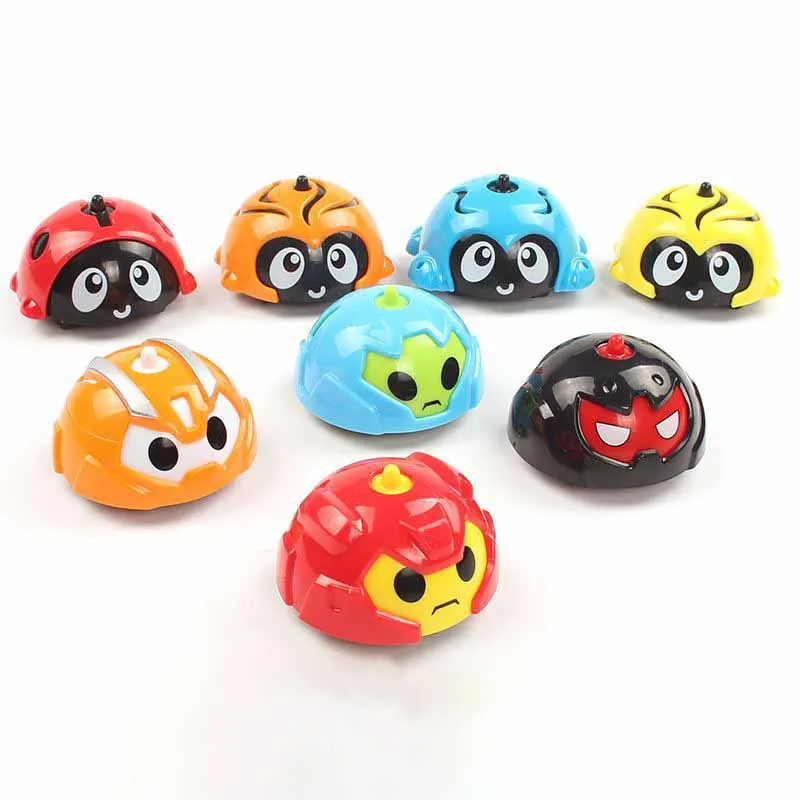 

New Cartoon Mini Plastic Fingertip Gyro Toy Creative Funny Spinning Fingertip Gyro Children's Interactive Battle Toys