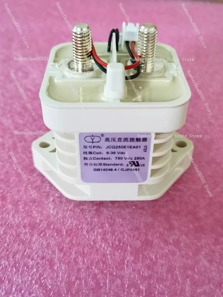 High Voltage DC Contactor 750V Contact 150A to 400A Heavy Current 9V to 36V Coil 250A 350A 400A Rating