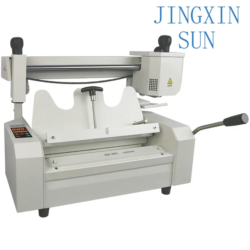 New GD-35S Wireless Manual Desktop Small Desktop Adhesive Applicator A4 Tender Paper Document Book Report Contract